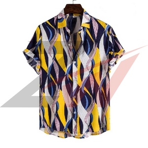 Camisa de Verano para Hombre, Estampado Floral Completo, Talla Grande, Manga Corta, Blusa Playera Cómoda, Camiseta Hawaiana - Product Image 4