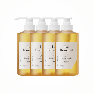 ครีมอาบน้ำหอม กลิ่น Months and Days Perfume Care Body Wash Le Bouquet ขนาด 500 มล. แพ็ค 4 ชิ้น ครีมอาบน้ำคุณภาพสูง - Product Image 2