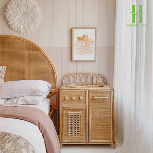 Décoration de chambre d'enfant et de salon moderne en rotin style bohème, mobilier en osier naturel 2026 pour chambre de bébé - Product Image 4