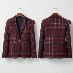 Blazer classique pour femmes le plus populaire avec utilisation de blazers en matériaux de haute qualité à vendre vêtements d'hiver pour femmes - Product Image 5