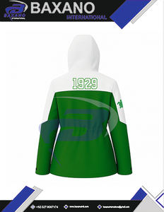 เสื้อแจ็คเก็ตกันฝน Iota Phi Lambda IPL Sorority แบบมีฮู้ด ผ้าซอฟต์เชลล์ คุณภาพสูง สำหรับผู้หญิง กันน้ำได้ - Product Image 5