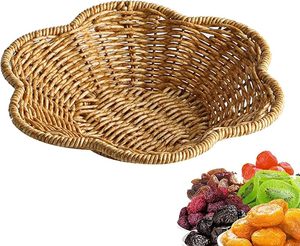 ถาดหวายสานลายเปลือกหอยสำหรับเสิร์ฟ รูปทรงเปลือกหอย สำหรับโต๊ะกาแฟ ห้องครัว ผลิตโดย KingCraftViet ขายส่ง - Product Image 1