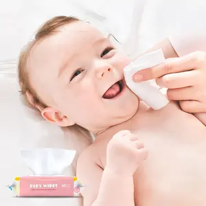 Toallitas húmedas para bebé, toallitas húmedas orgánicas para bebé, muestra gratis
