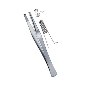 Pinzas de Disección Manuales de Acero Inoxidable HC-CL-189, 1 x 2 Dientes, para Tejido Quirúrgico, Certificación STML Clase I, Venta al Por Mayor - Product Image 4