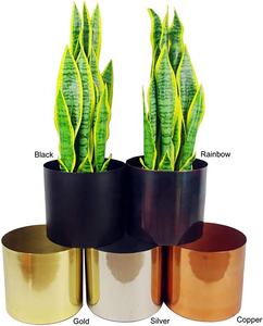 Metal Planter Plant Pot Black for garden parties farmhouse indoor outdoor any type of decoration - Product Image 6