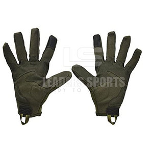 Gants de paintball en cuir respirant, coutures durables, sangle de poignet réglable, fermeture auto-agrippante pour l'entraînement sportif en extérieur - Product Image 2