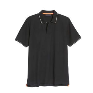 Polo personnalisé pour homme en coton lavé, toucher doux, vêtements décontractés de qualité supérieure, fabricant et fournisseur OEM ODM - Product Image 3