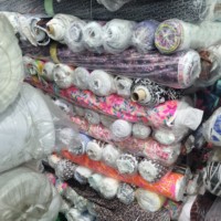 Lote de existencias de Jenny. Tela de poliéster ITY coreana con estampado de flores brillantes, de alta calidad, para vestidos de mujer.