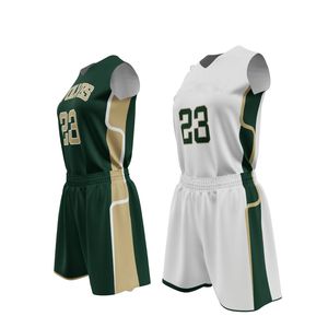 Conjunto de Uniforme de Baloncesto Reversible Personalizado, Sublimado, de Secado Rápido, Ropa Deportiva para Equipos, Fabricante Mayorista OEM ODM - Product Image 3