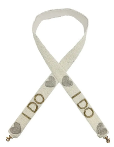 Correa de Hombro Personalizada Hecha a Mano con Cuentas Vintage, Impermeable, con Ganchos para Bolso - Bordado a Rayas Amarillo y Negro por MULTI CRAFT - Product Image 2
