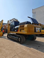 Excavatrice d'occasion CAT336D2 d'origine japonaise avec certification EPA/CE, excavatrice d'occasion CAT336D2 avec brise-roche, idéale pour la démolition