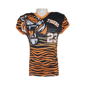 Custom American Football Jersey Full Sublimation Breathable Mesh Team Uniform Custom American Football Jersey Performance Wear - Product Image 1