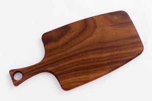 Tabla de cortar de madera maciza para cocina con asa - Product Image 2