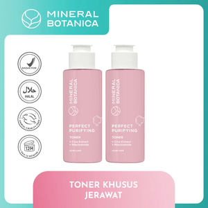 แร่โบทานิก้าโทนเนอร์บริสุทธิ์ที่สมบูรณ์แบบ100มล. (สำหรับผิวที่มีปัญหาสิว) OEM ODM Panthenol Non comedogenic, ปลอดภัยต่อสิว, - Product Image 3