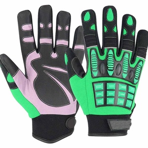 Guantes Mecánicos de Alta Calidad con Cuero Sintético Amara en la Parte Posterior, Cuatro Direcciones de Movimiento, Laminación de Espuma, Puño de Neopreno, Resistentes al Calor, Inyección de TPR - Product Image 6