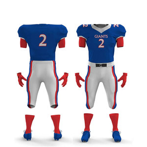 Uniforme Deportivo Profesional de Poliéster Transpirable de Alta Calidad, Paquete de Fútbol Americano Personalizado para Entrenamiento y Partido - Product Image 6
