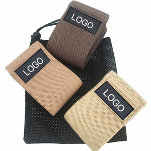 Bandas de ejercicio con logo personalizado, bandas elásticas de fitness de látex, equipo de entrenamiento para gimnasio, bandas de resistencia para ejercicios. - Product Image 5