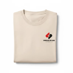 Camiseta Beige para Hombre con Logotipo Personalizado al por Mayor, Cuello Redondo, Sin Mangas, Informal, Transpirable, Ecológica, Fabricante OEM - Product Image 3