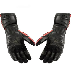 Guantes de Carreras de Alta Calidad, Ligeros, de Dedo Completo, para Motocicleta, Nuevo Estilo, con Pantalla Táctil, Seguros, Deportivos, Hechos de Cuero Duradero - Product Image 2