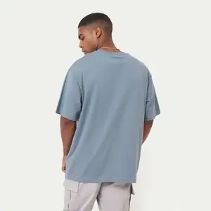 Camisetas de Algodón 100% para Hombre, Personalizadas al por Mayor, Ecológicas, Casuales, de Manga Corta, Cuello Redondo, Lisas, Talla Grande, 220g - Product Image 2