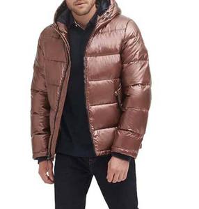 Winter Outdoor <b>Coats</b> Thick <b>Bubble</b> High Street Wholesale Custom Logo Men's Puffer Jacket With Hood Windbreaker Down Jackets - Product Image 6
