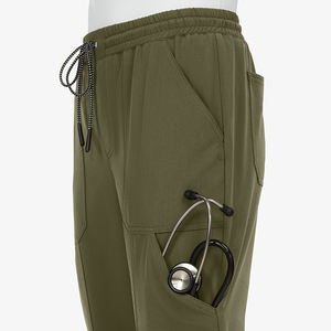 Ropa de Moda de Alta Calidad, Precio de Fábrica al por Mayor, Transpirable, Cómoda, Tela Oxford, Cintura Elástica con Cordón, para Hospital - Product Image 5