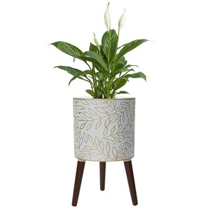 Blue White <b>Ceramic</b> Planters Wholesale | Handcrafted Porcelain <b>Flower</b> <b>Pots</b> India - Product Image 3