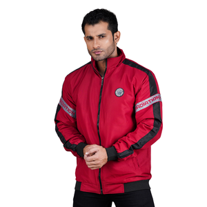 Veste de moto pour homme à blocs de couleur, col montant, coupe-vent, fermeture éclair, rembourrée, pour l'hiver - Product Image 6
