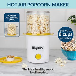 Macchina per Popcorn Elettrica da 800 Watt con Ciotola per gli Amanti del Popcorn - Product Image 3