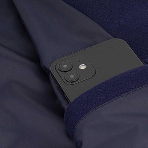 Chaqueta Letterman de invierno para hombre, recién llegada, de alta calidad, con botones cubiertos, de color sólido, con MOQ bajo. - Product Image 3