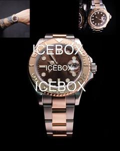 Montre de luxe Hip Hop en acier inoxydable pour homme avec diamants Moissanite glacés, cadran en verre VS1, bracelet à fermoir, résistante à l'eau 10 bars - Product Image 2