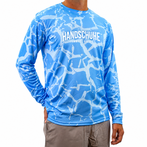 T-shirt de pêche à manches longues à séchage rapide sur mesure, chemises imperméables, vêtements de sport, sublimation intégrale, coton polyester, chemises pour homme - Product Image 1