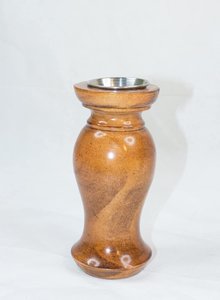 Quemador de Bakhoor Decorativo de Madera de Mango con Copa de Metal, Accesorio de Fragancia Árabe de Lujo para el Hogar - Product Image 4
