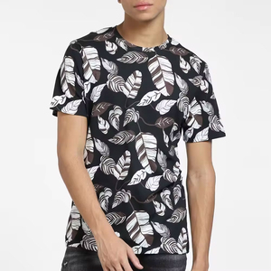 Digital print Sublimation T Shirt design hot selling reasonable rate breathable <b>100</b>% cotton loose fit printed T-shirt for men - Product Image 2
