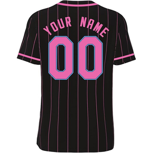 เสื้อเบสบอลแขนสั้นผู้ชาย ระบายอากาศได้ดี ดีไซน์กระดุมเต็มตัว ปรับแต่งได้ พิมพ์ลายซิลค์สกรีน ผ้าออร์แกนิค 100% - Product Image 4