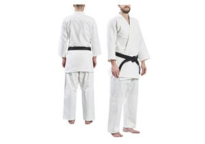 Kimono de karaté de compétition de qualité professionnelle avec renforts à double couture, impression sérigraphique, Grand Maître Gi, 100% coton - Product Image 3