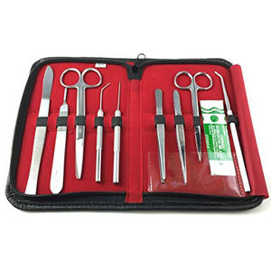 Kit de dissection anatomique pour étudiants en médecine, outils en acier inoxydable, base d'entraînement à la suture, instruments chirurgicaux, Dentavex, chirurgie générale - Product Image 4