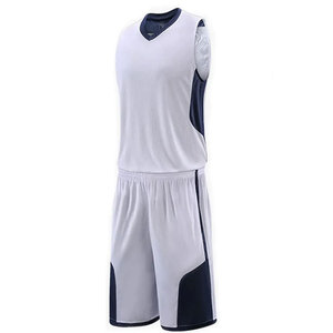 Adult Basketball Uniform Sets Latest Wholesale Custom Men Basketball Uniform Set Comfortable Customized Basketball Wear - Product Image 2