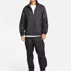 High Quality Windproof Men Windbreaker Tracksuit 2 Piece Set Custom Logo <b>Zip</b> up Nylon Windbreaker Tracksuits Wholesale Rate - Product Image 1