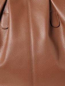 Bolso Tote Casual de Cuero Genuino Marrón para Mujer, con Cierre de Cremallera, Impermeable, Portátil, de Hombro - Product Image 6