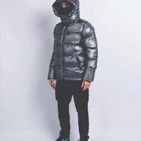 Veste matelassée à col montant de haute qualité, best-seller, couleur rouge unie personnalisable, légère, grande taille, unisexe