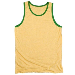 New Singlets <b>Cheap</b> Price Men Tank Tops 2026 Premium High Quality 100% High Quality Cotton Made Crew Neck Men Gym Wear 2026 - Product Image 3