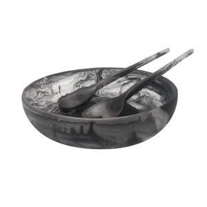 Bol à salade en résine écologique de qualité alimentaire, poli, nouveau design, fait main, pour la maison, le jardin, les fêtes, vaisselle de table - Product Image 6