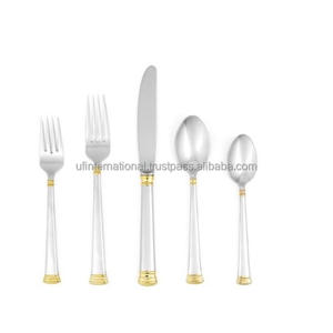 Ensemble de cuillères à fourchette en laiton, 4 pièces, avec emballage de styliste, meilleure qualité et utilisation à la main, offre spéciale - Product Image 4