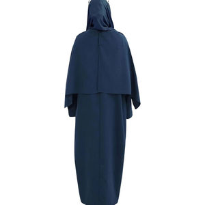 Abayas Kaftan Marron Tendance Populaires en Gros pour Femmes – Robe Longue Respirante, Khimar, Vêtements Islamiques, Jilbab, Abaya à Fermeture Éclair, Hijab - Product Image 3