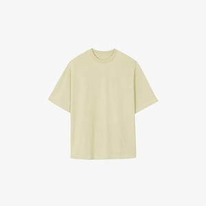 เสื้อยืดสตรีทแวร์ทรงครอป หนัก 180 กรัม ทรงบ็อกซี่ สำหรับผู้ชาย โอเวอร์ไซส์ ไหล่ตก โลโก้ด้านหน้า ผลิตตามสั่ง ผ้าฝ้าย 100% - Product Image 1