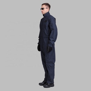 Traje de vuelo azul marino de diseño personalizado al por mayor 2027 en Qasaab Gloves Company - Product Image 3