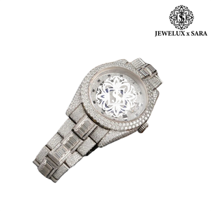 Montre automatique de luxe pour homme, sertie de diamants Moissanite VVS haut de gamme, style Hip Hop, très demandée - Product Image 3