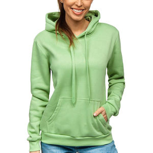 Sudadera con Capucha para Mujer, Diseño Casual, para Gimnasio, con Logotipo Personalizado al por Mayor, Sudadera de Felpa de Algodón para Invierno, CP-WH-02 - Product Image 1