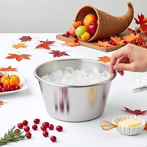Bol à glace en aluminium de qualité supérieure, Ice Donga Barf Dibba, pour le stockage de la glace, bol de service multifonctionnel pour la cuisine - Product Image 5
